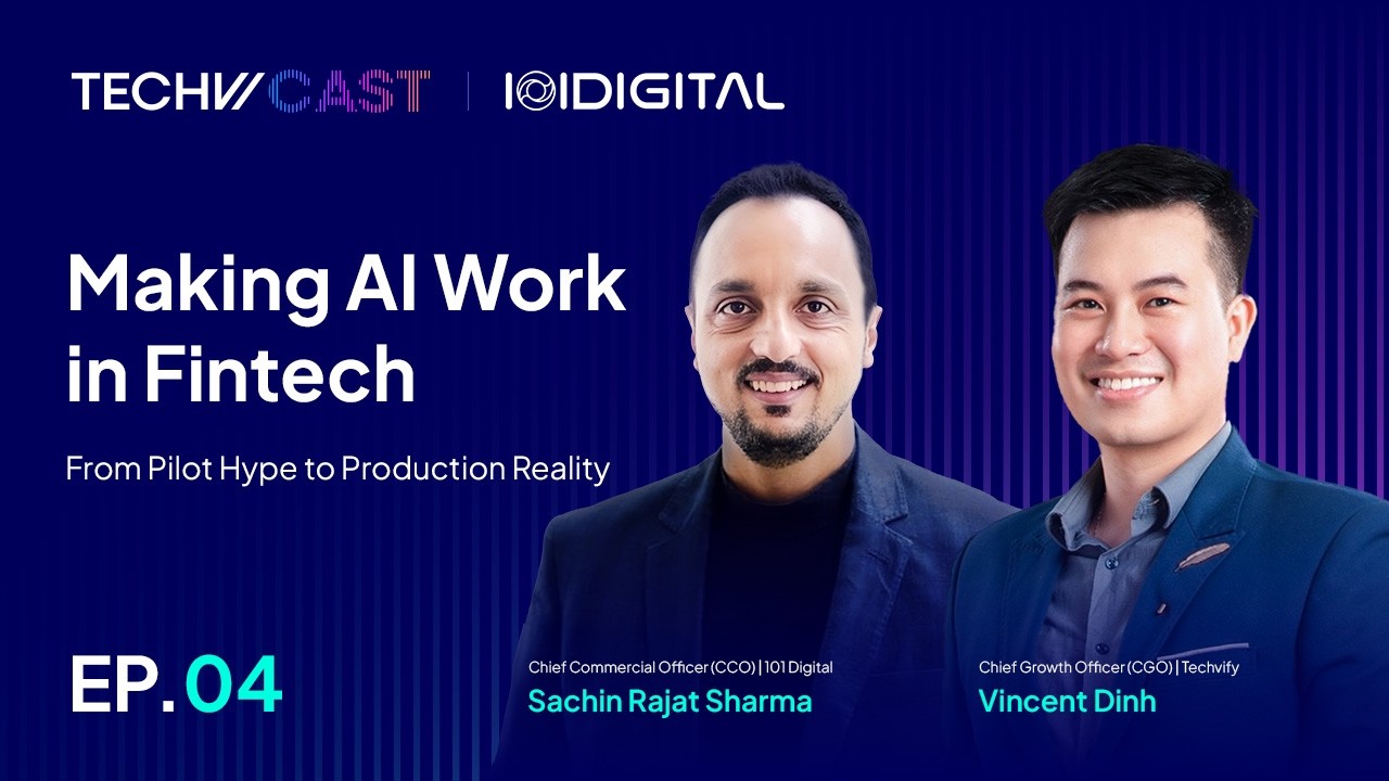 #TechviCast Episode 04: Making AI Work in Fintech