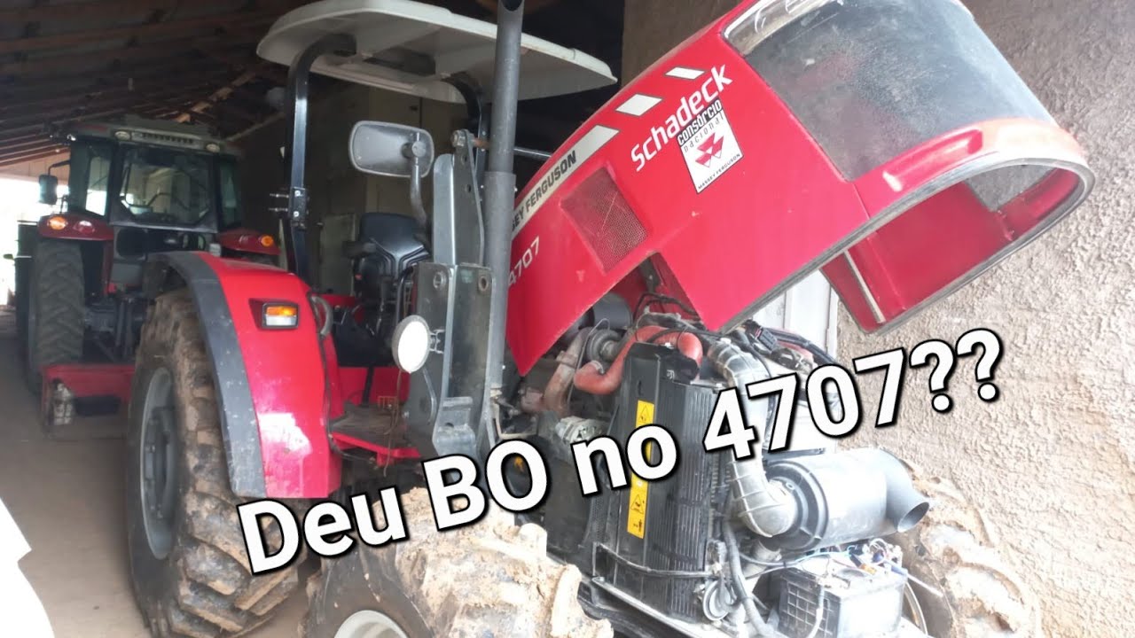 Deu problema no sistema hidráulico do MF 4707 ??