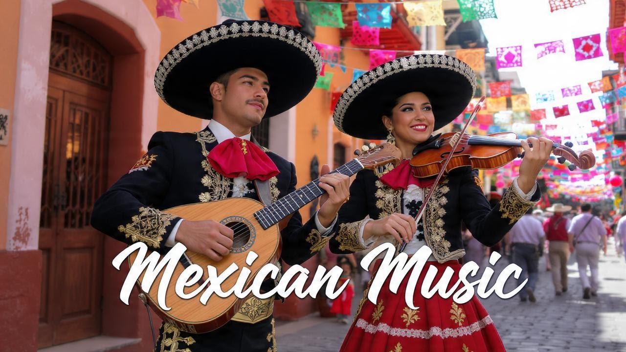Traditional Mexican Instrumental Music | Mariachi Guitar & Accordion Folk Classics vol.32