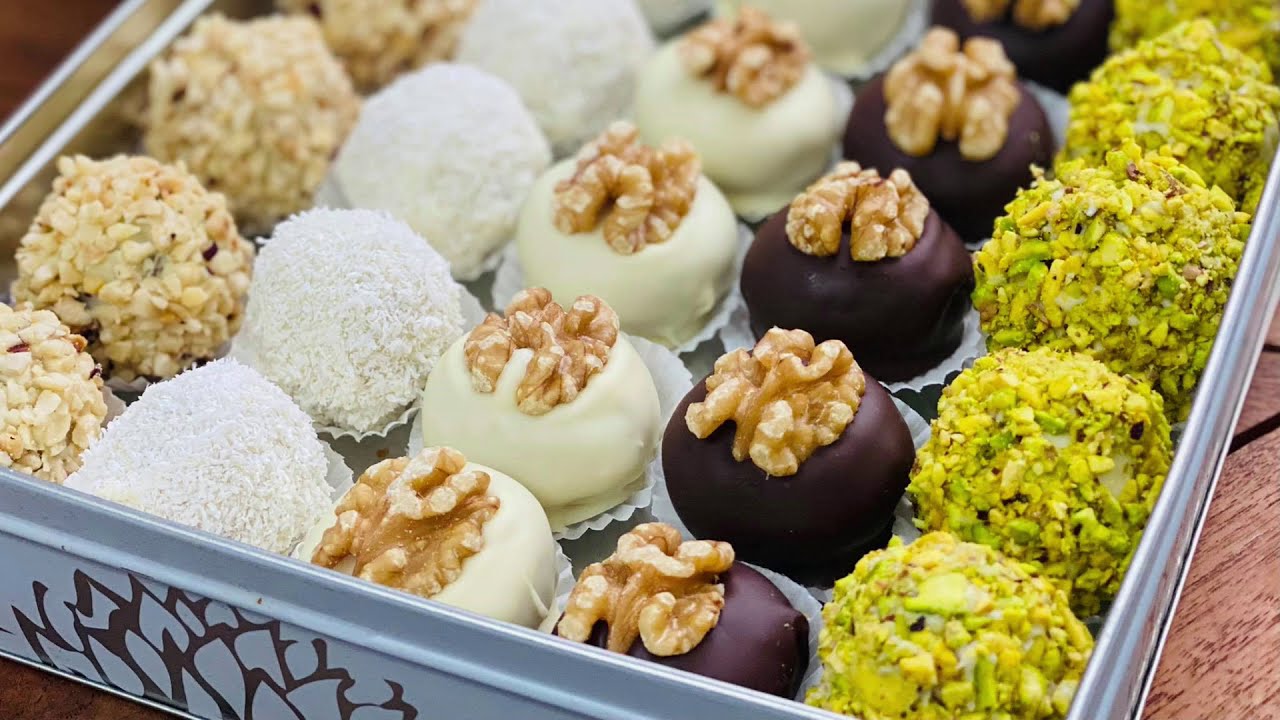 Сделайте 6 вкусных и простых конфет самостоятельно / идея подарка на Рождество