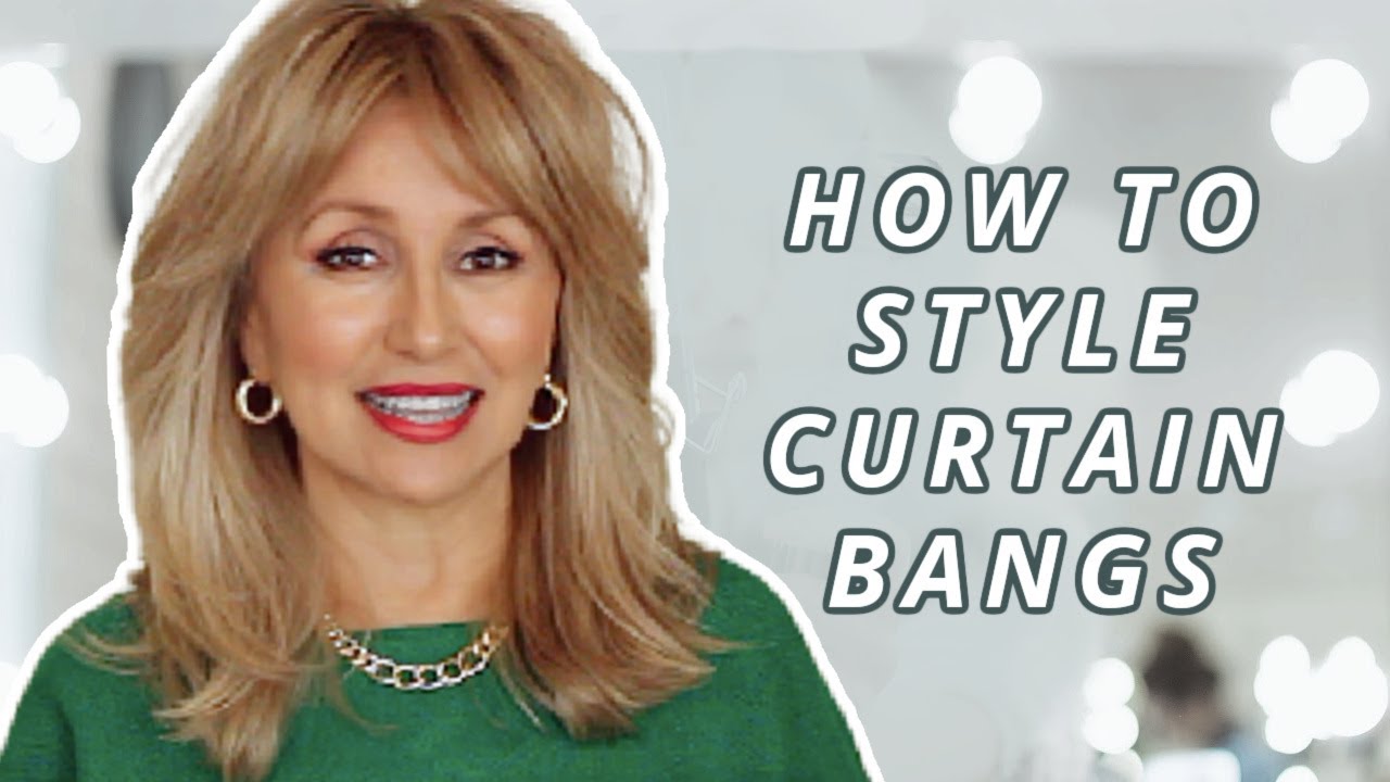 HOW TO STYLE CURTAIN BANGS IN 3 EASY STEPS