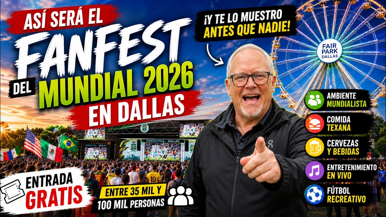 Primicia Conoce el Fan Fest en Dallas antes que nadie