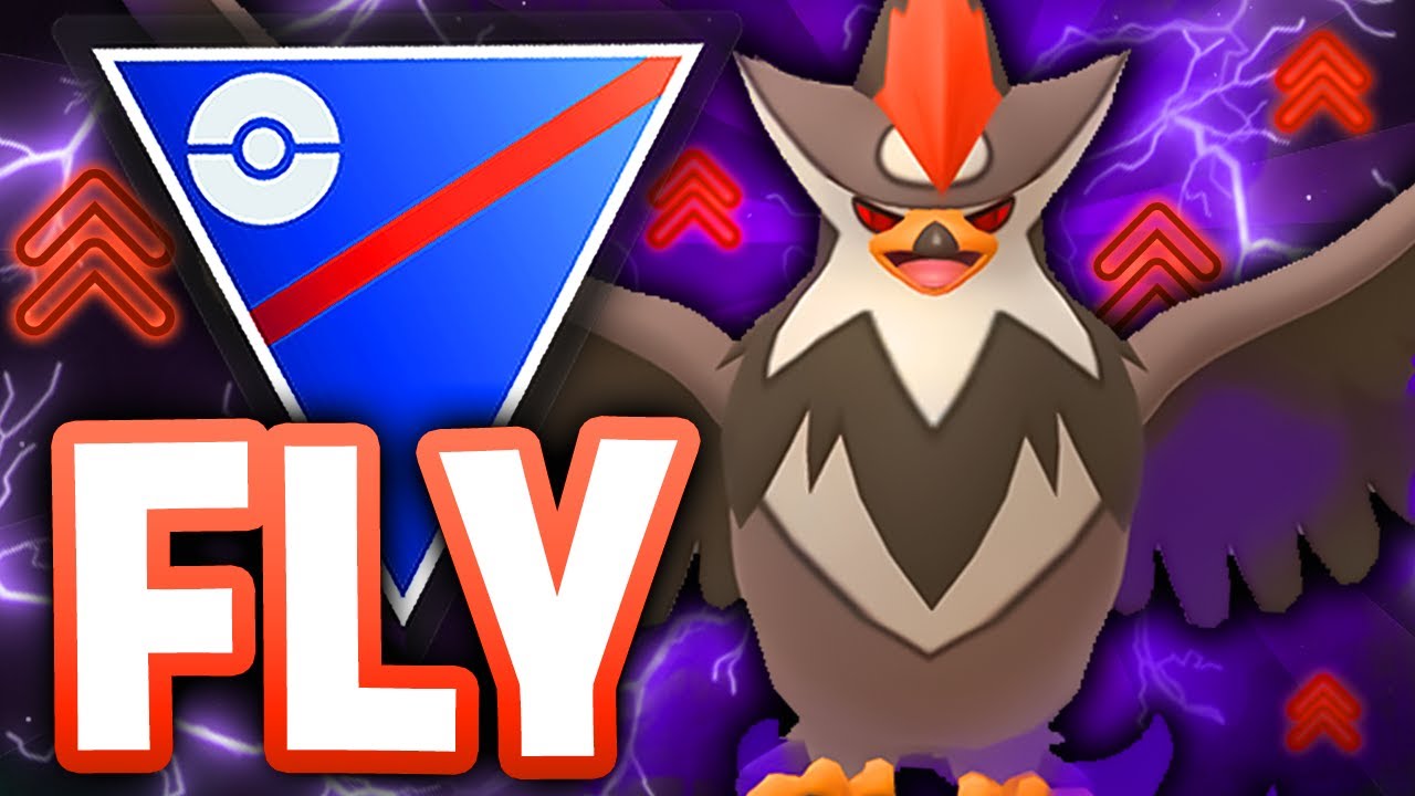 *NEW* FLY SHADOW STARAPTOR ONE SHOTS THE GREAT LEAGUE META | GO BATTLE LEAGUE