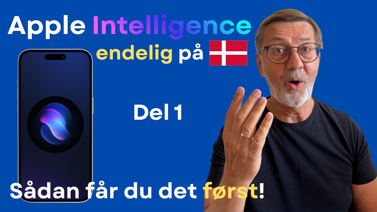 Apple Intelligence - Få Siri & ChatGPT til at virke NU Del 1