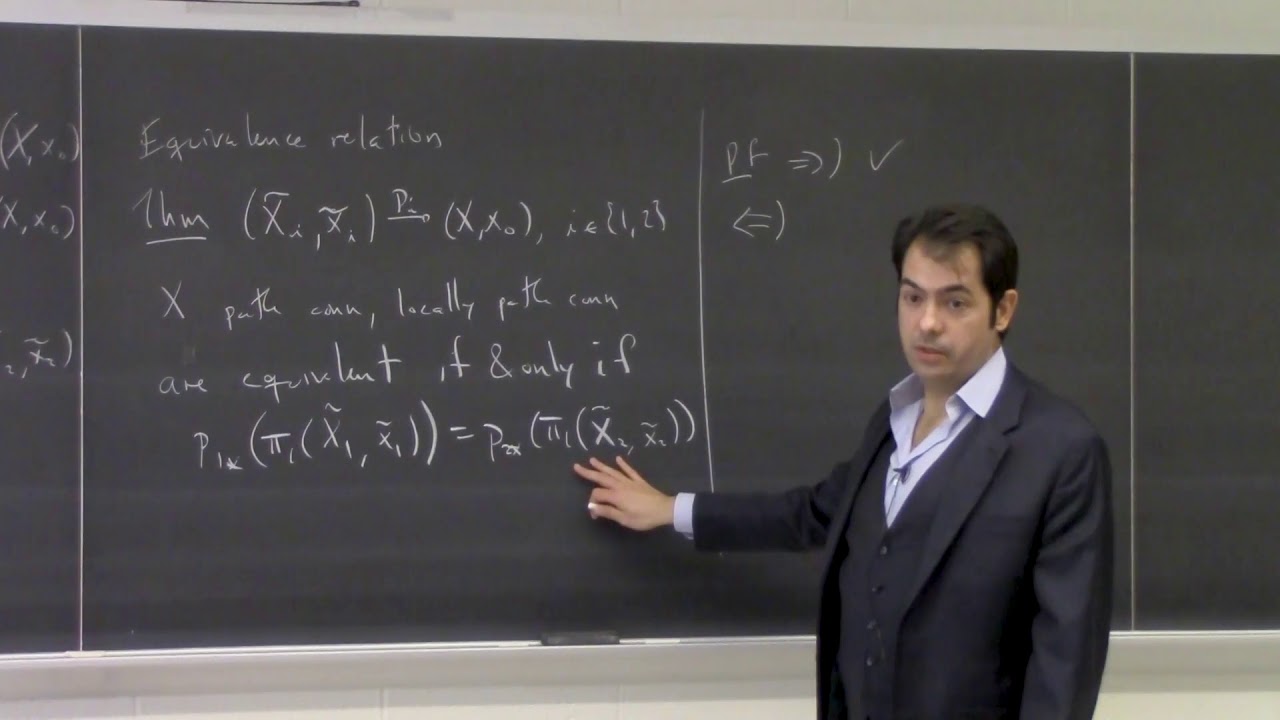 9. Classification of Covering Spaces; Deck Transformations - Pierre Albin