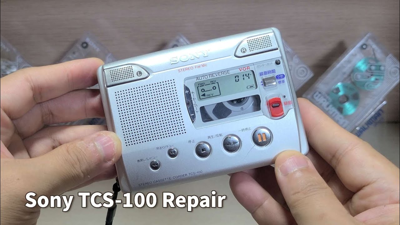 Sony TCS-100 Repair Cassette Player Walkman