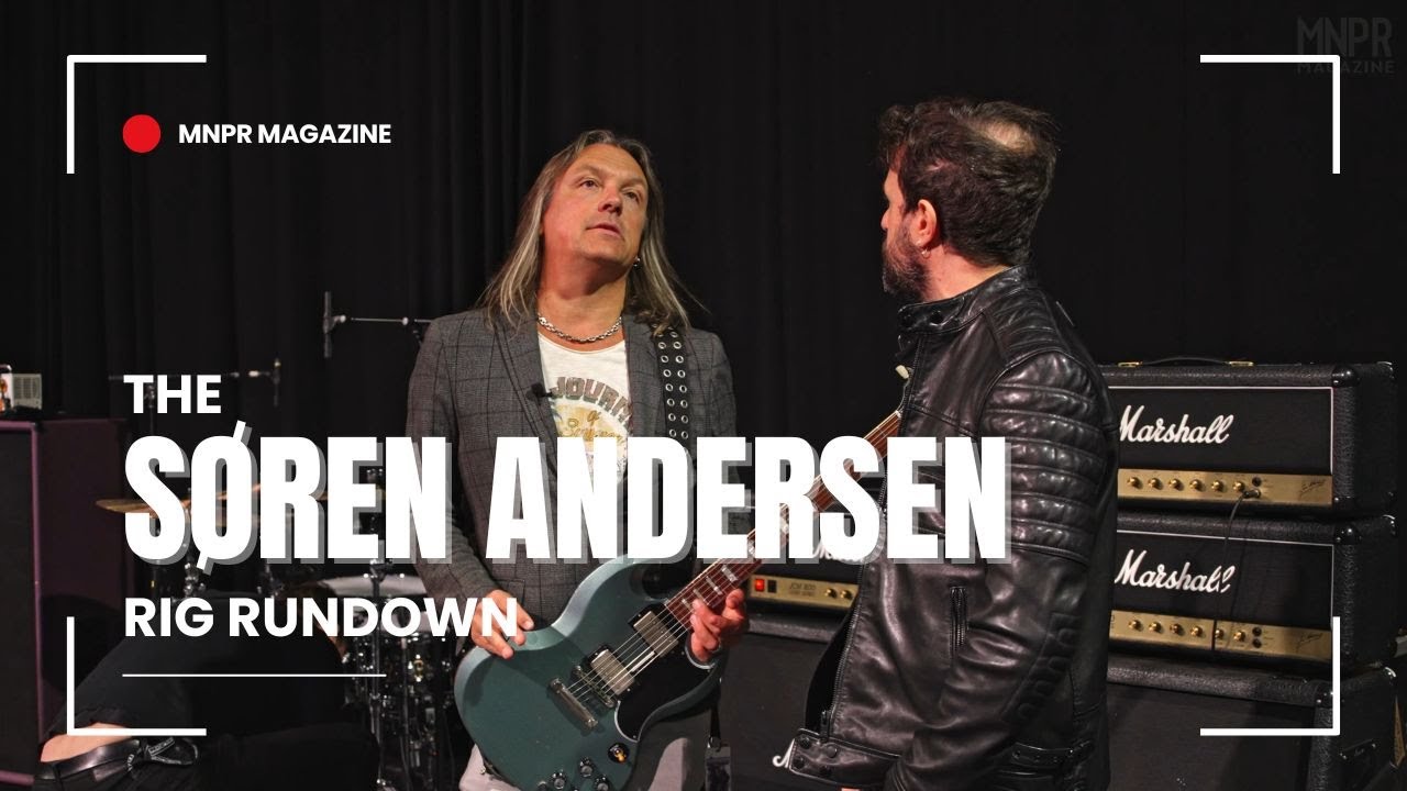 Søren Andersen (Glenn Hughes) – Guitar Rig Rundown - MNPR Soundcheck