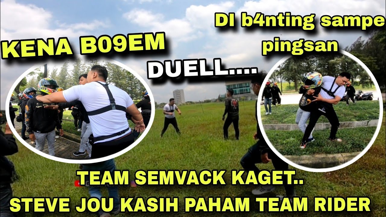 TEAM SEMVACK KAGET❓ STEVE JOU KASIH PAHAM TEAM RIDER