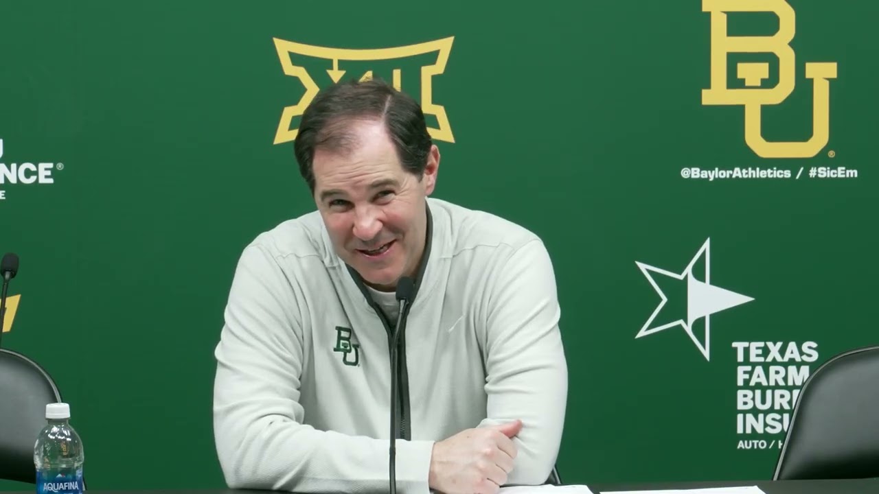 Baylor Basketball (M): Postgame vs. Texas Tech | January 20, 2026