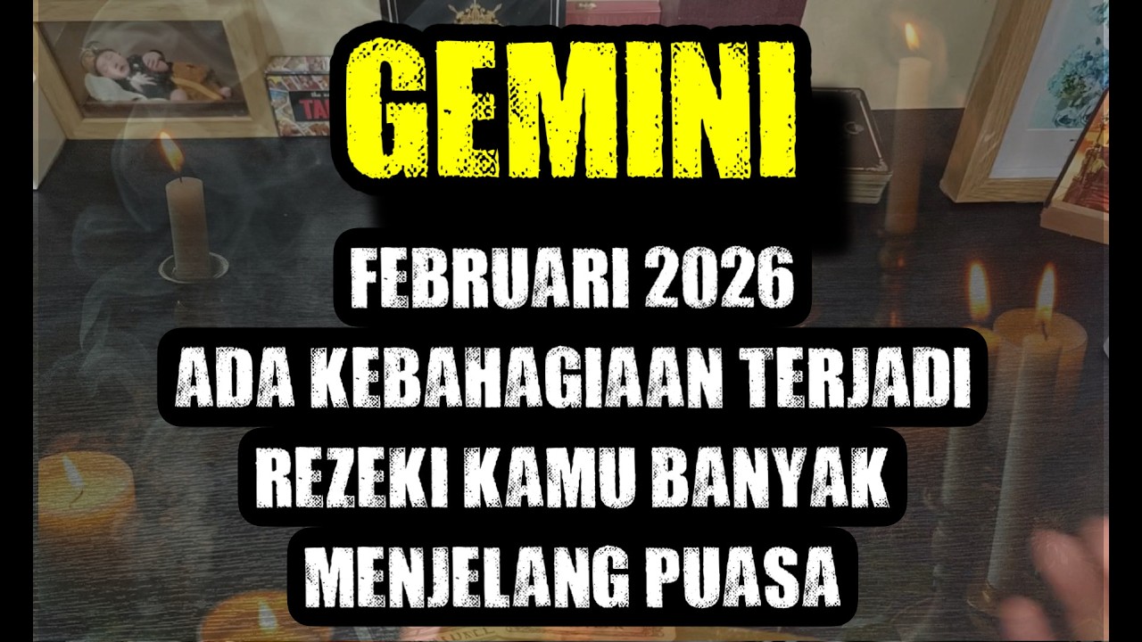 GEMINI BAKAL KAGET ADA REZEKI DATANG MENJELANG PUASA