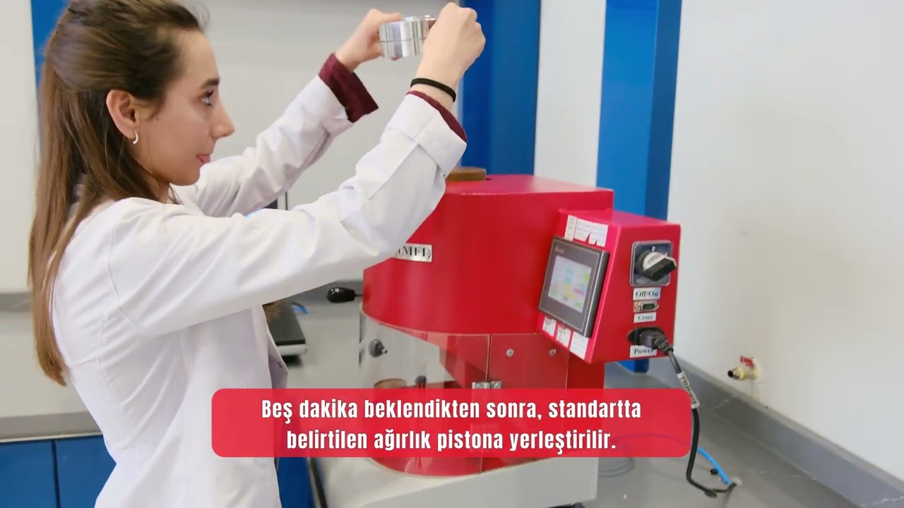 TÜRKAK Onaylı Laboratuvarımızda MFR Testi