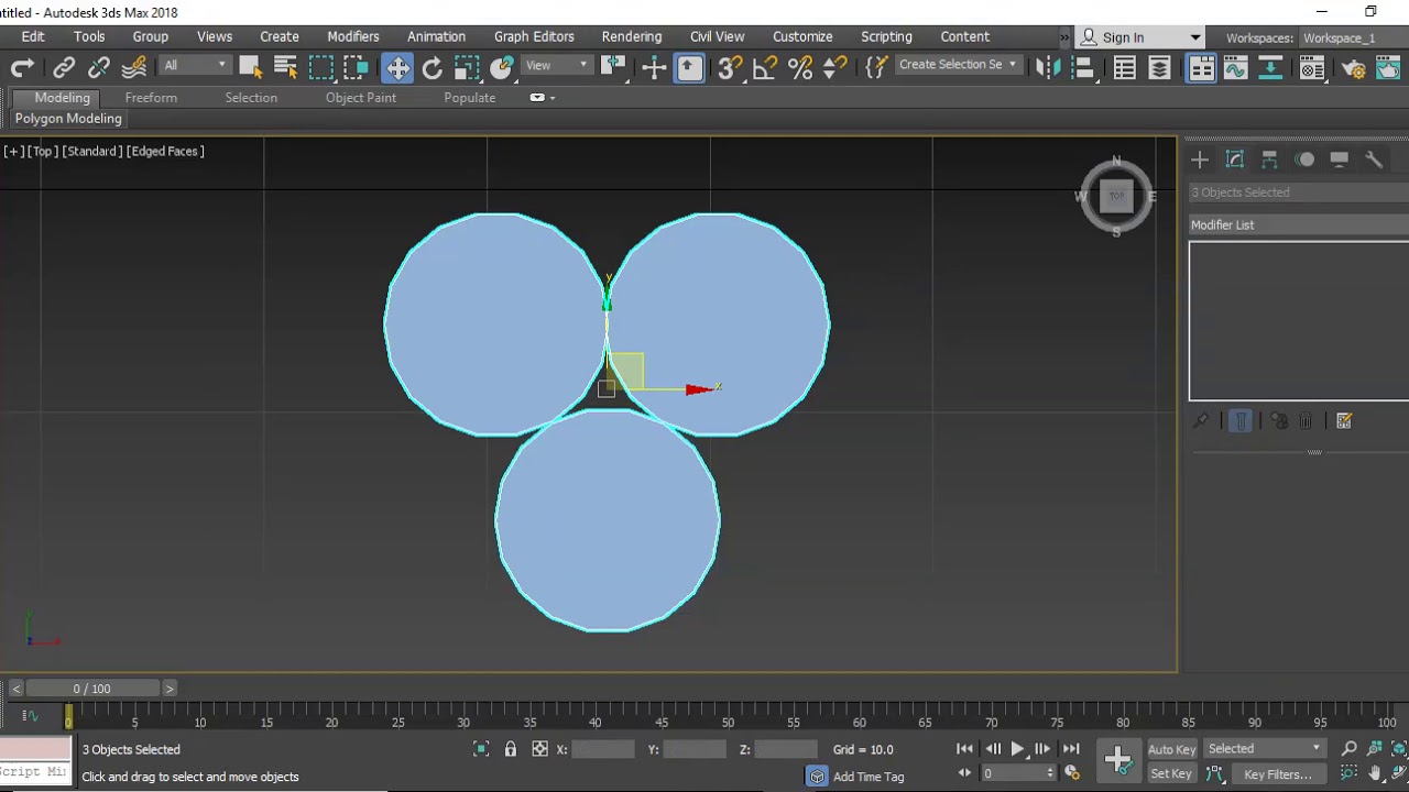 Lecture  10 - 3Ds Max  استخدام أوامر ( Bend - Twist - Taper - Lattice - FFD - Wave )