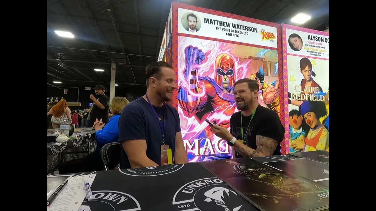 Matthew Waterson voice of Magneto