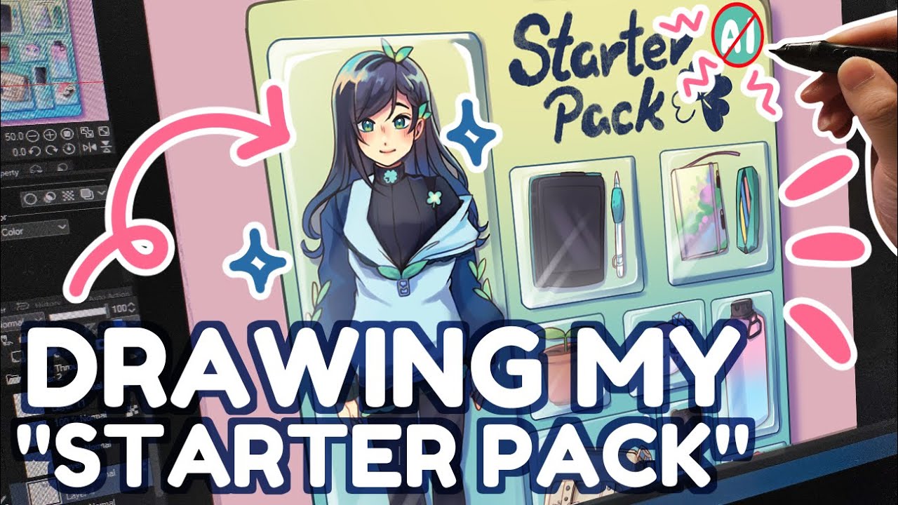 My Starter Pack! ✨Draw with me!