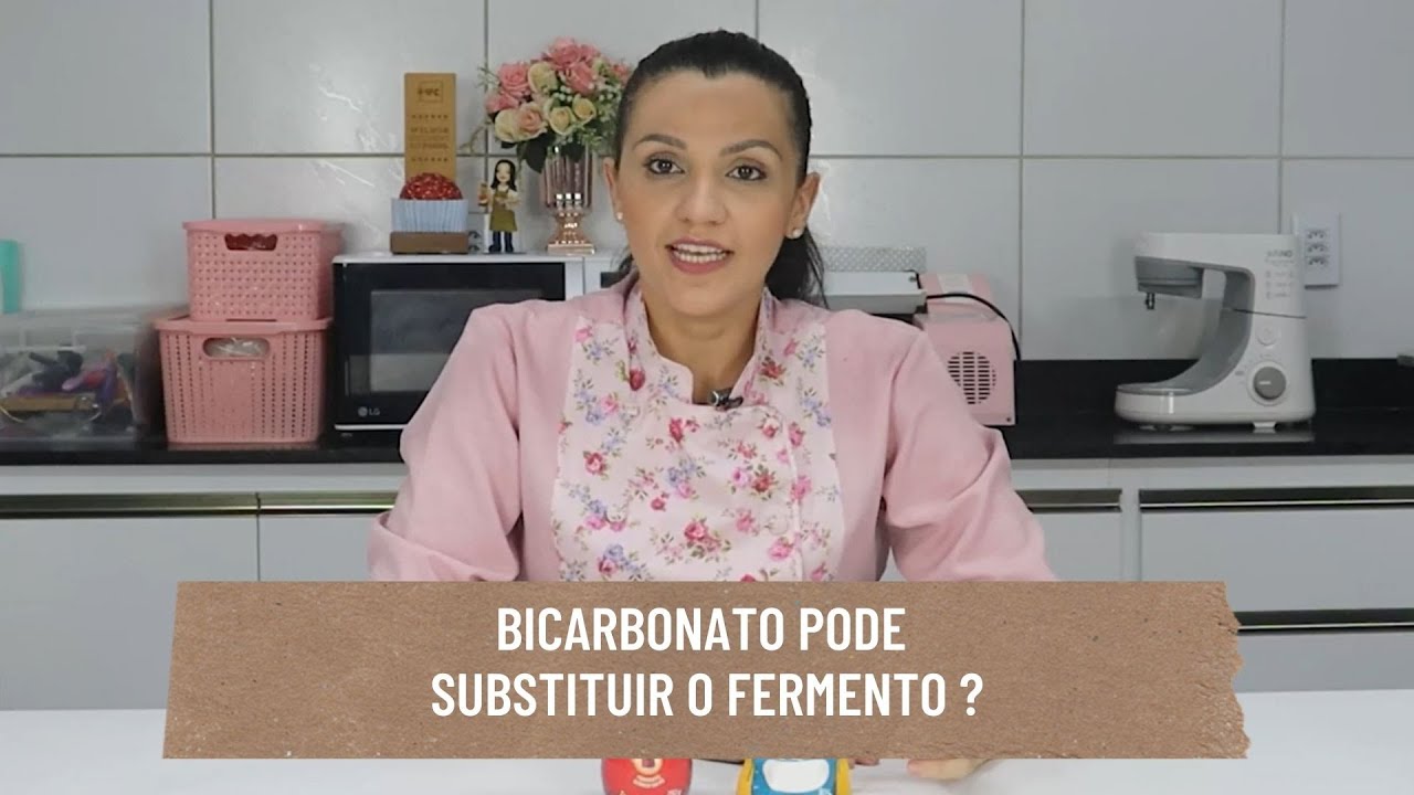Bicarbonato pode substituir o fermento?