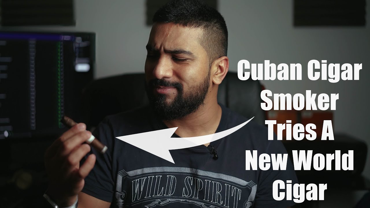 Cuban Cigar Smoker Tries New World Cigars Part 1 - Room 101 Farce Maduro Corona Papi Chulo Cigar