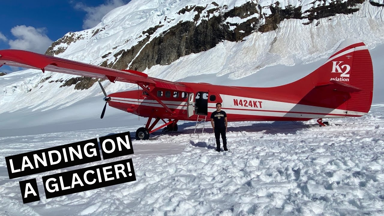 Glacier Flightseeing In Alaska! -K2 Aviation Denali-
