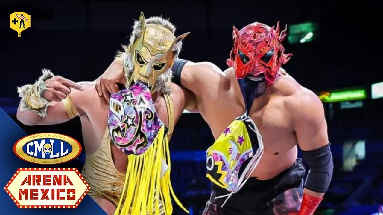 El Coyote y Pólvora son descalificados ante Hombre Bala Jr. y Max Star | CMLL 