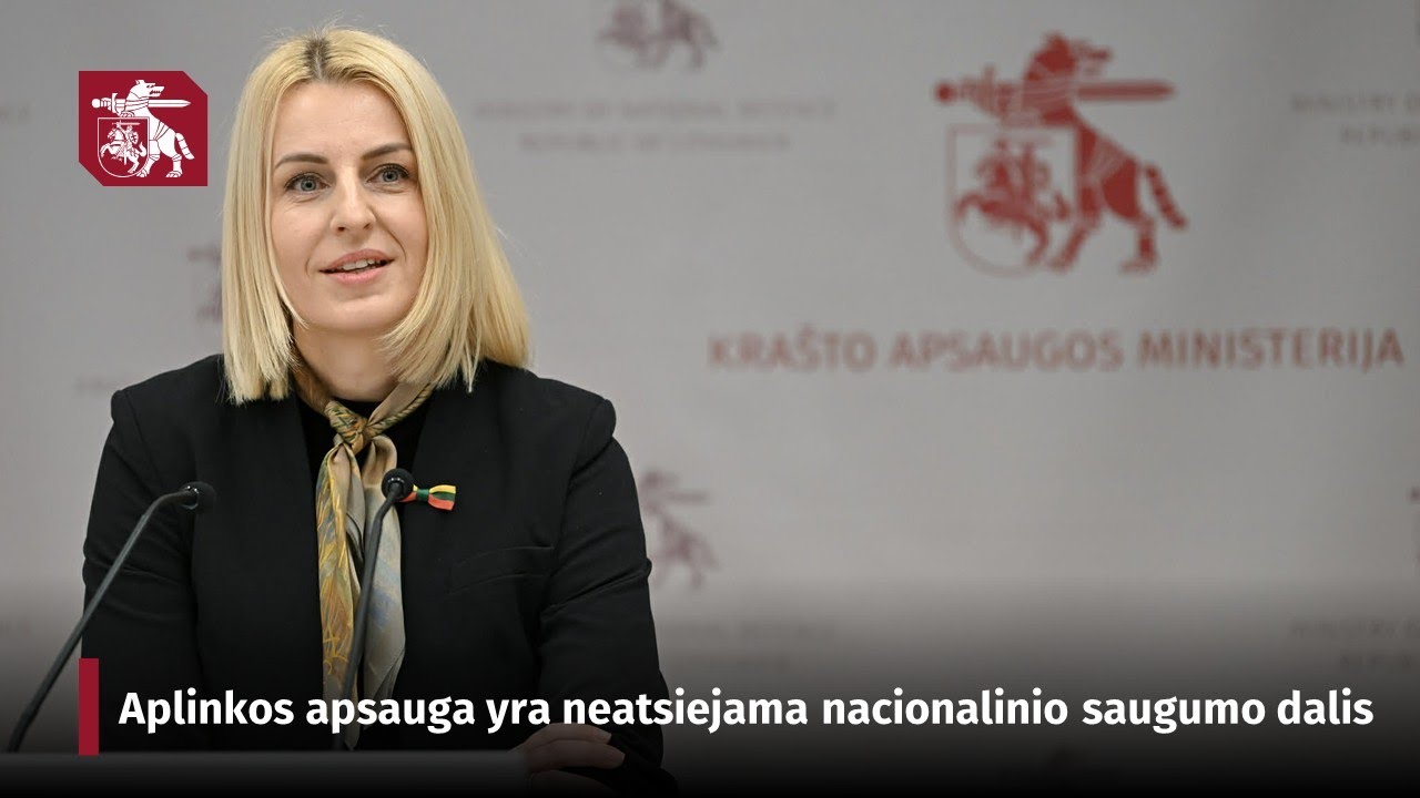 Spaudos konferencija: aplinkos apsaugos priemonės poligonuose ir karinėse mokymo teritorijose
