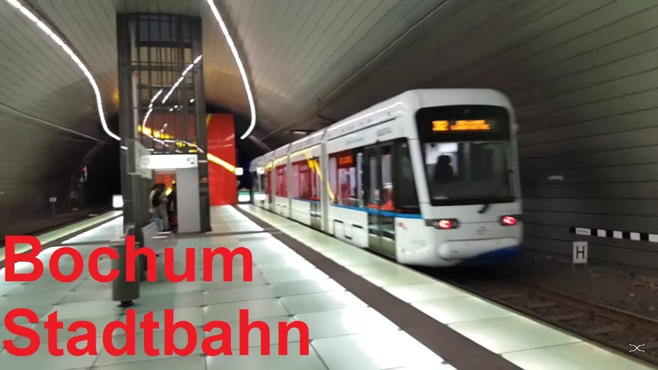 Stadtbahn Bochum - U-bahn metro tram Bogestra