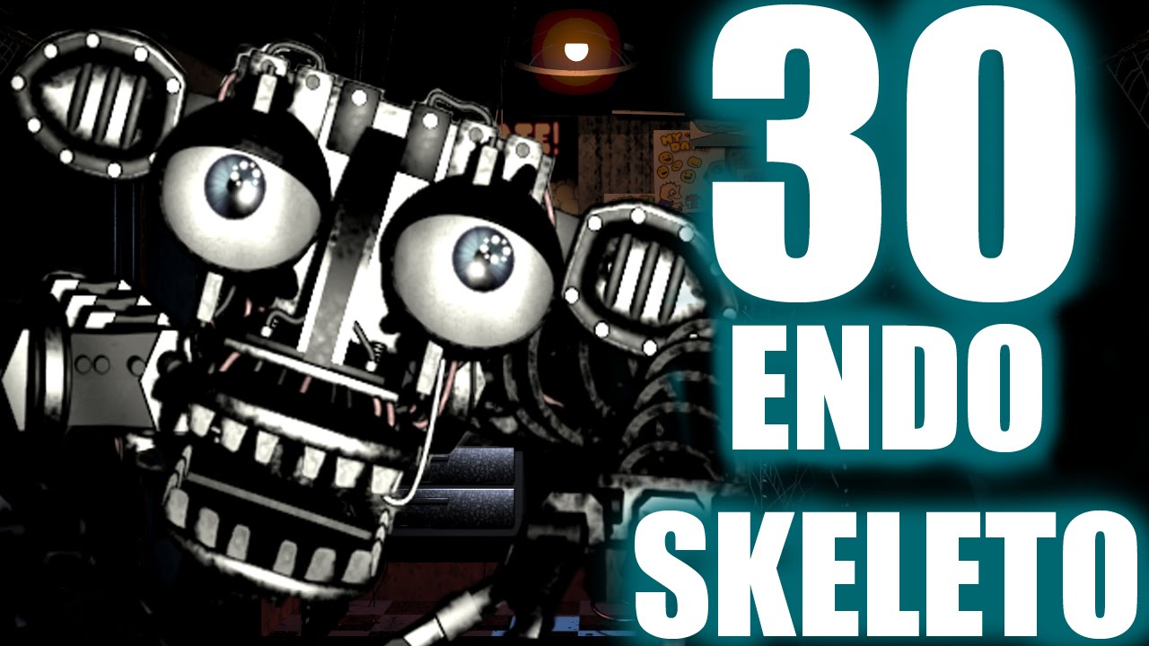 30 CURIOSIDADES DEL ENDOESQUELETO | Five Nights At Freddy&acute;s
