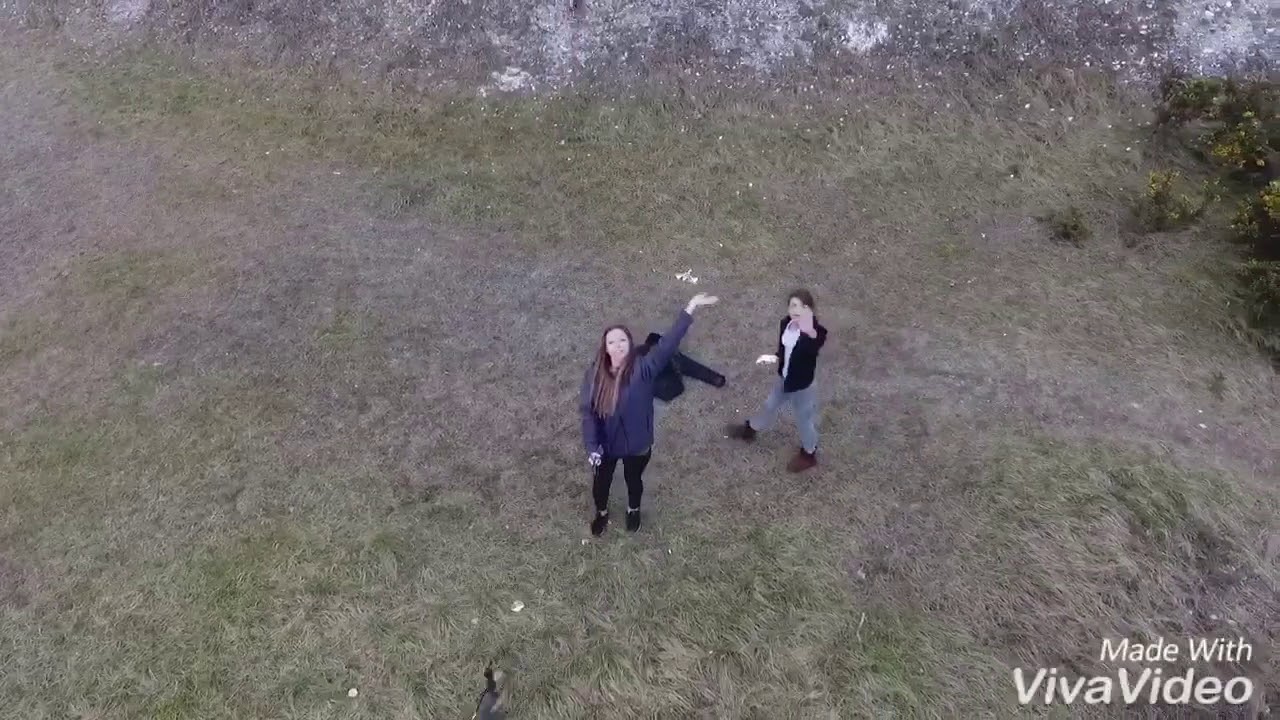 DJI Phantom 4 flight over Paulsgrove chalk pits 🤘🏻