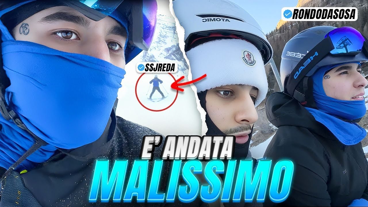 SONO ANDATO A SCIARE CON RONDO PER LA PRIMA VOLTA!