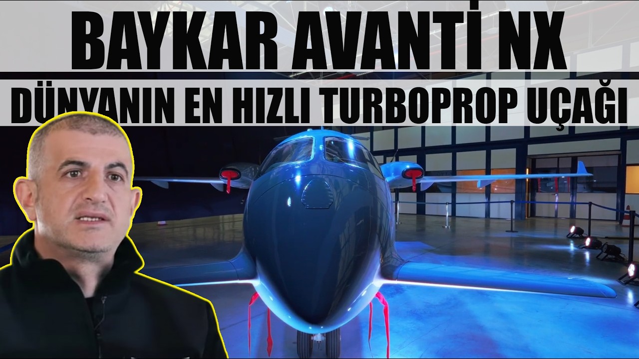 Baykar Piaggio AVANTİ NX-Dünyanın En Hızlı TURBOPROP UÇAĞI