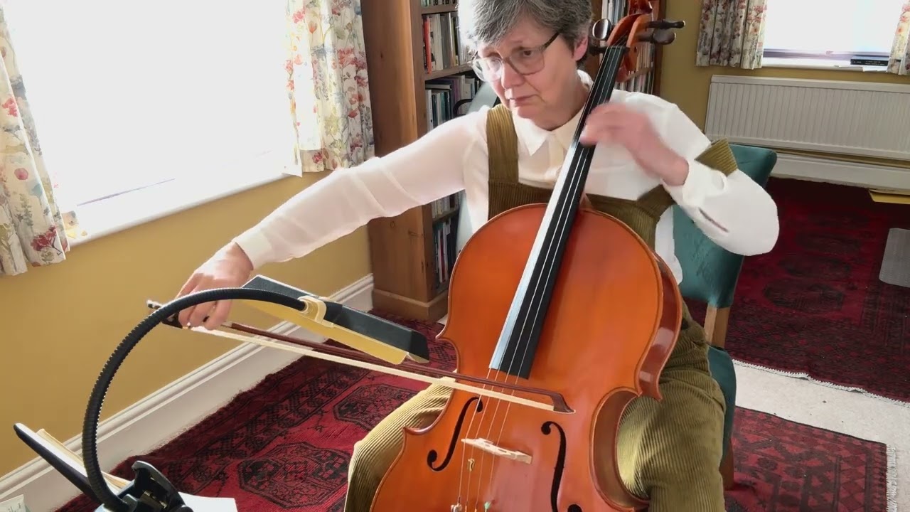 Kol Nidrei progress adult cello learner 5 years 4 months