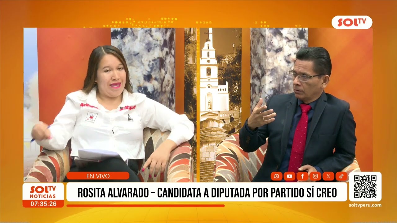 Elecciones 2026: Rosita Alvarado expone propuestas a la cámara de diputados