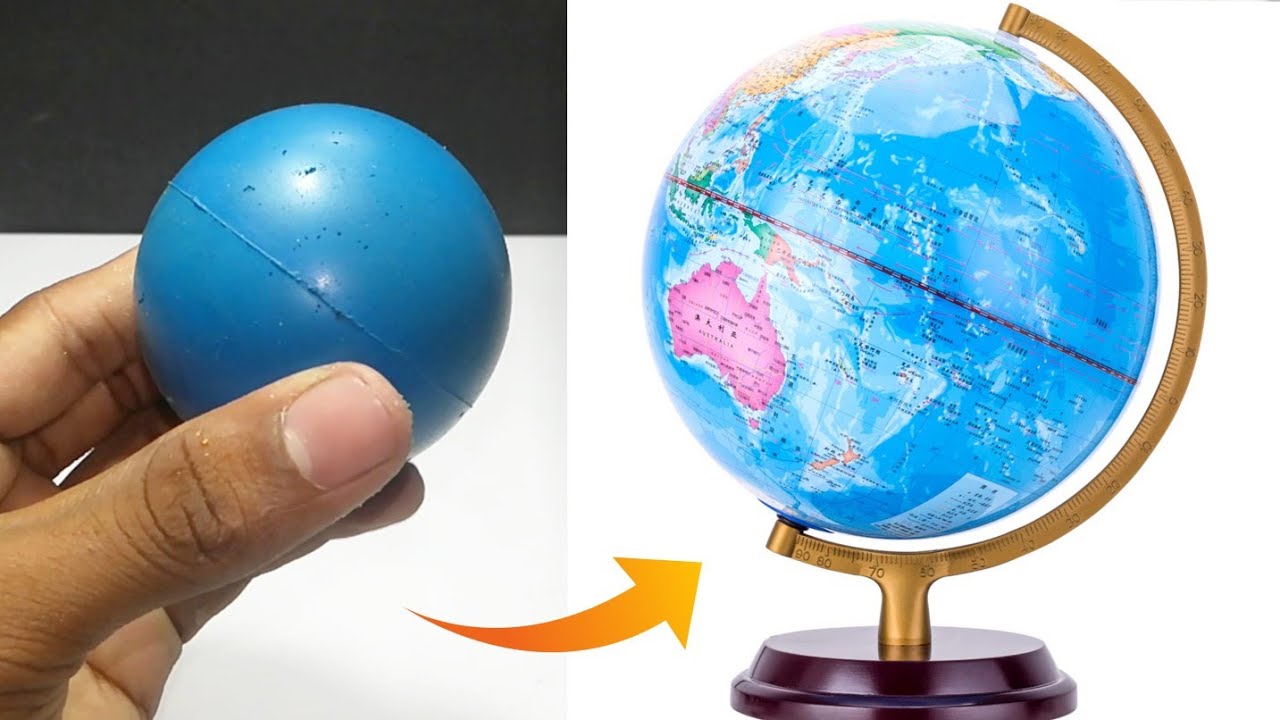 How to make a World Globe Kids School Project