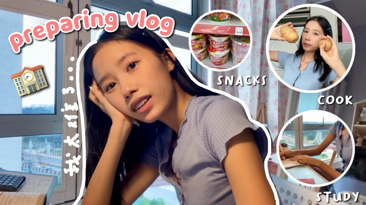 how i prepared for school after holidays 开学筹备 malaysia💆🏻‍♀️📚 | highschool diaries