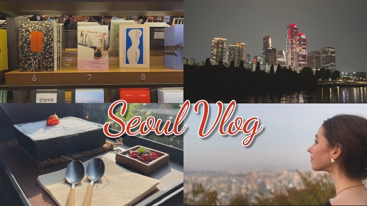 seoul vlog | mountains, book updates, and birthday cake