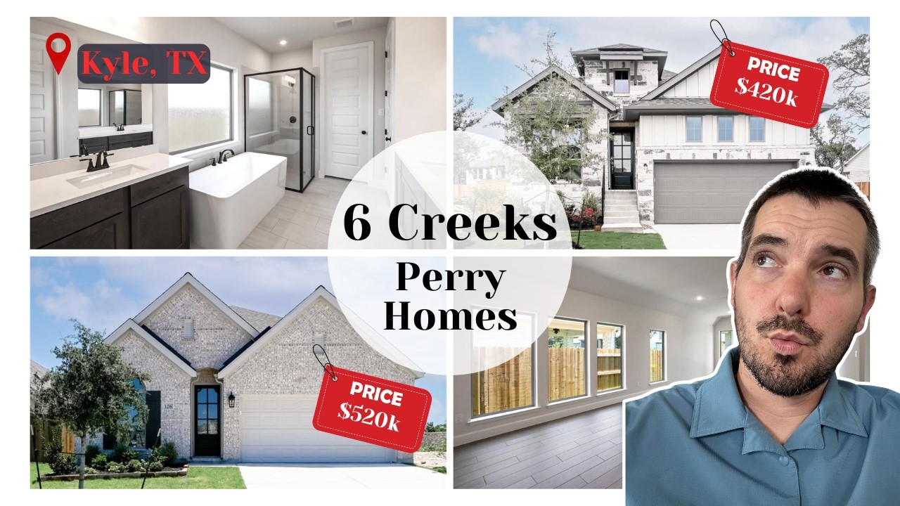 Perry Homes в Six Creeks | Дома в Кайле, Техас, от $420 тыс.