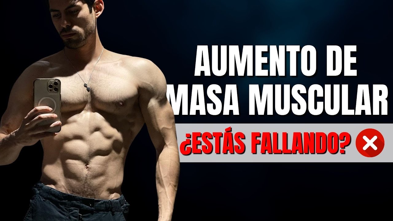 ¡5 RAZONES POR LAS QUE NO ESTÁS GANANDO MÚSCULO!