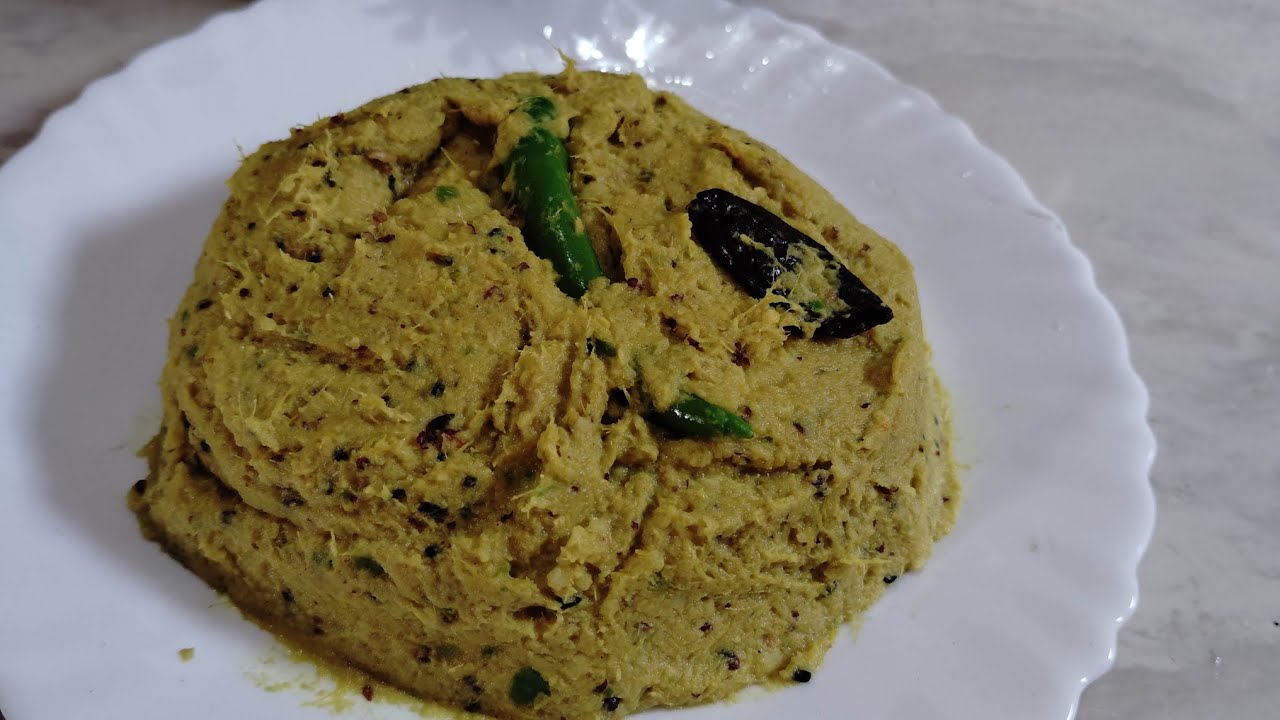 কলার থোড় বাটা রেসিপি | এভাবে বানিয়ে দেখুন গরম ভাতের সঙ্গে অসাধারণ লাগে |