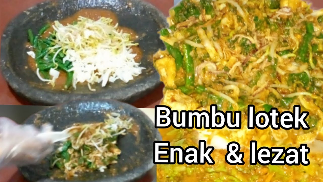 BUMBU LOTEK#BUMBU PECAL#RESEP BUMBU LOTEK /PECAL #CARA MEMBUAT BUMBU LOTEK YANG ENAK