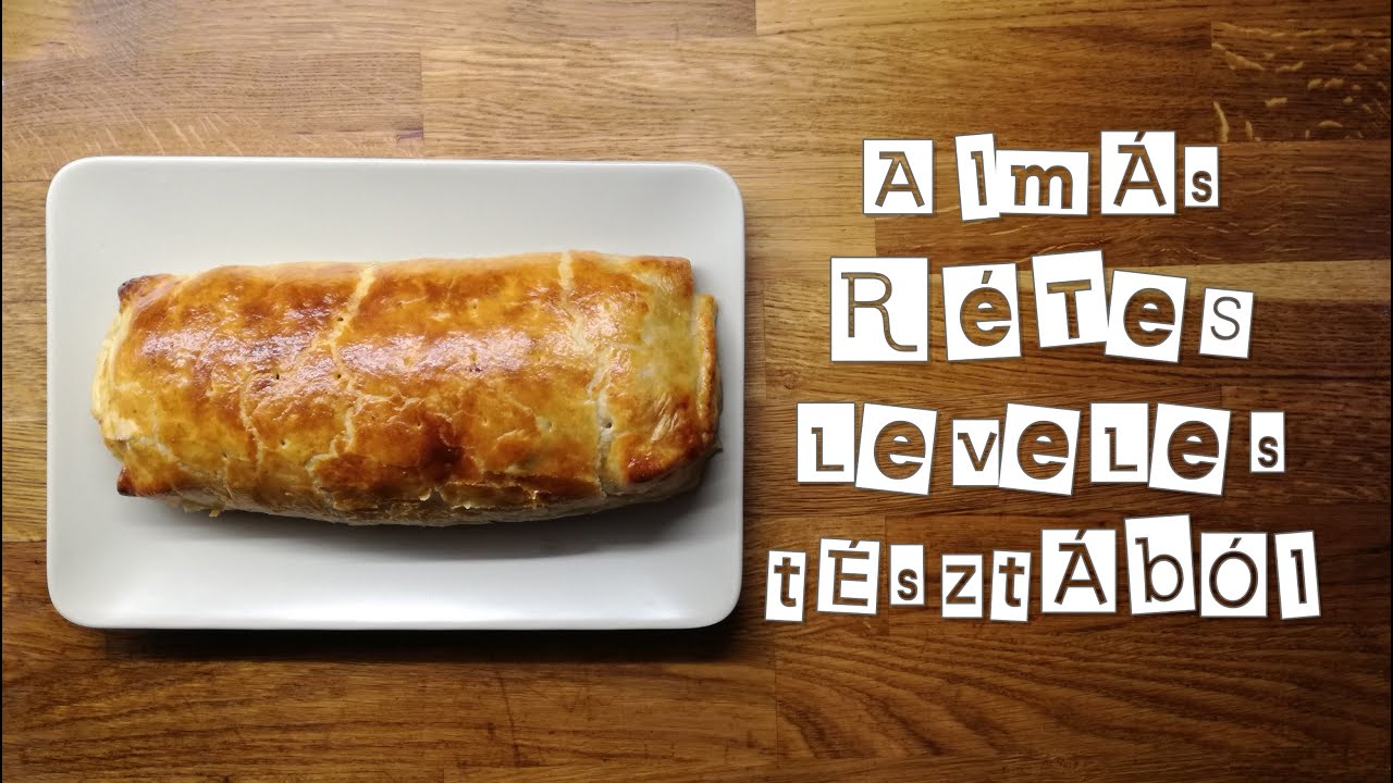 Retro konyha - almás-rétes leveles tésztából