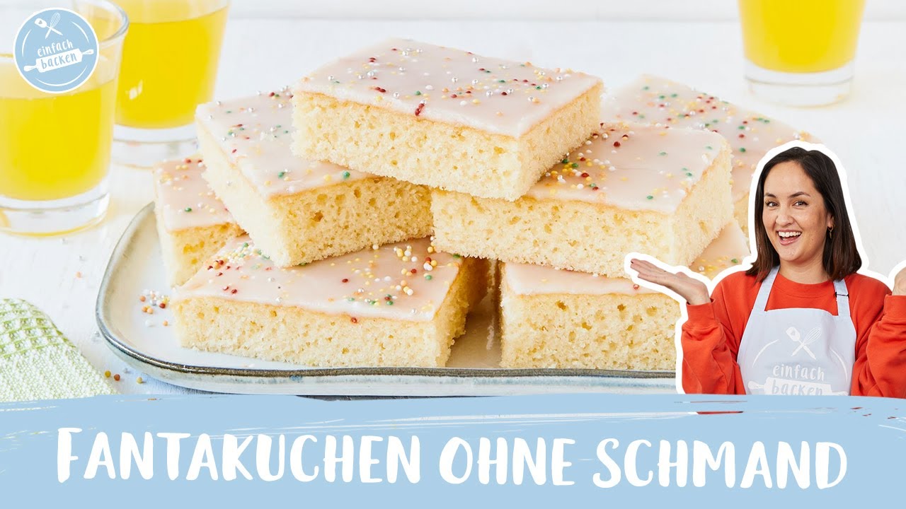 Fantakuchen ohne Schmand 🍰😊| saftiger und fluffiger Fantakuchen | Einfach Backen