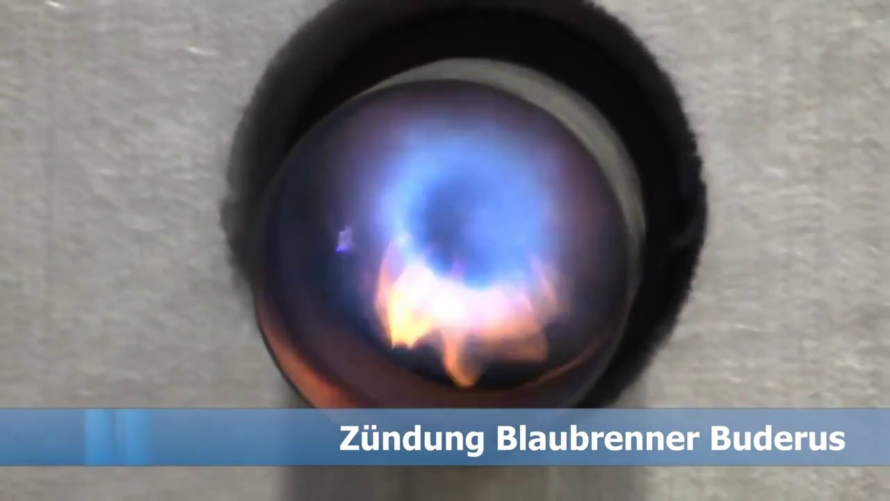 Zündung Blaubrenner und Gelbbrenner