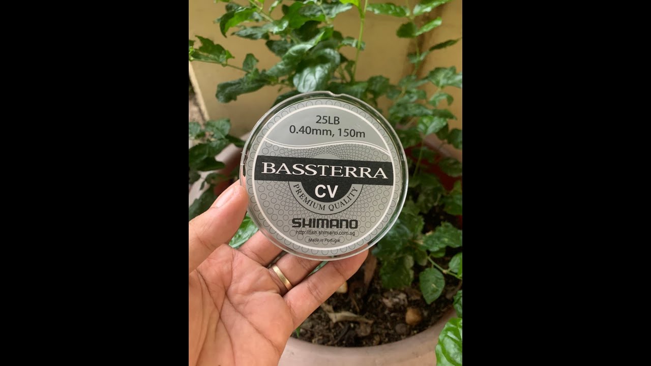 Cước C&acirc;u C&aacute; Cao Cấp Shimano Bassterra CV BỀN KHỎE ĐỦ SIZE CƯỚC SI&Ecirc;U BỀN CHỐNG SƯỚC TUYỆT ĐỐI