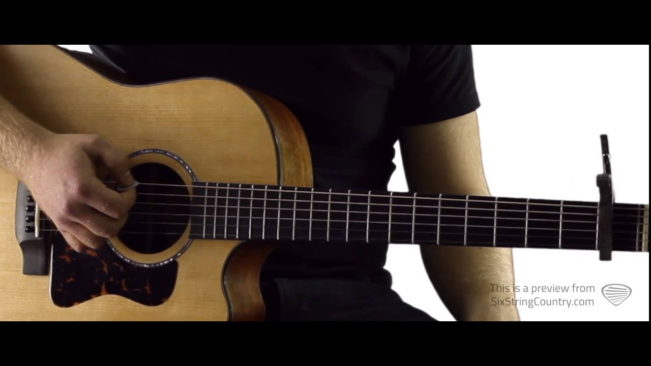 Smoke A Little Smoke - Eric Church - Guitar Lesson and Tutorial