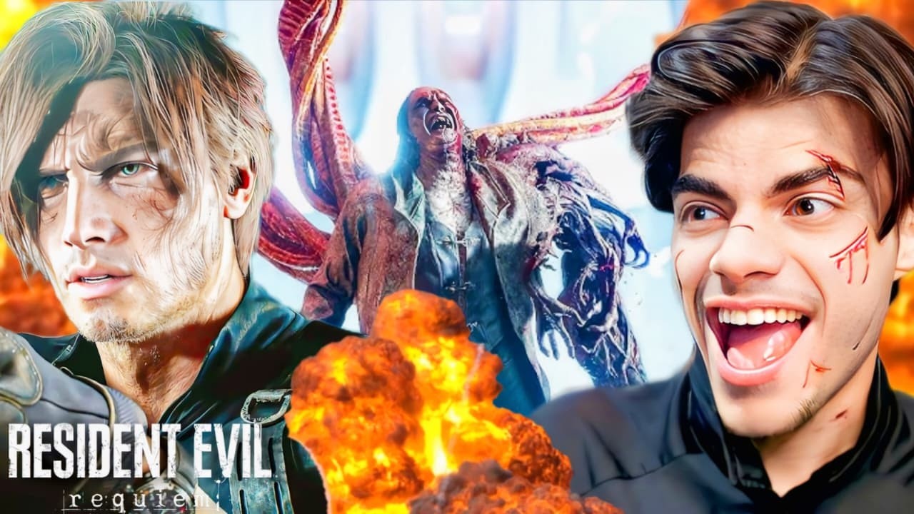 BIG DADDY LEON ENDING THIS NIGHTMARE - RESIDENT EVIL REQUIEM - THE END