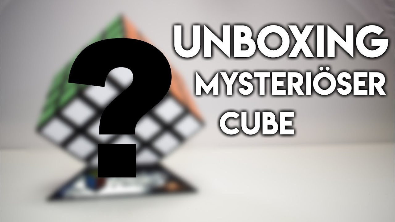 Ein geheimnisvoller W&uuml;rfel | Unboxing