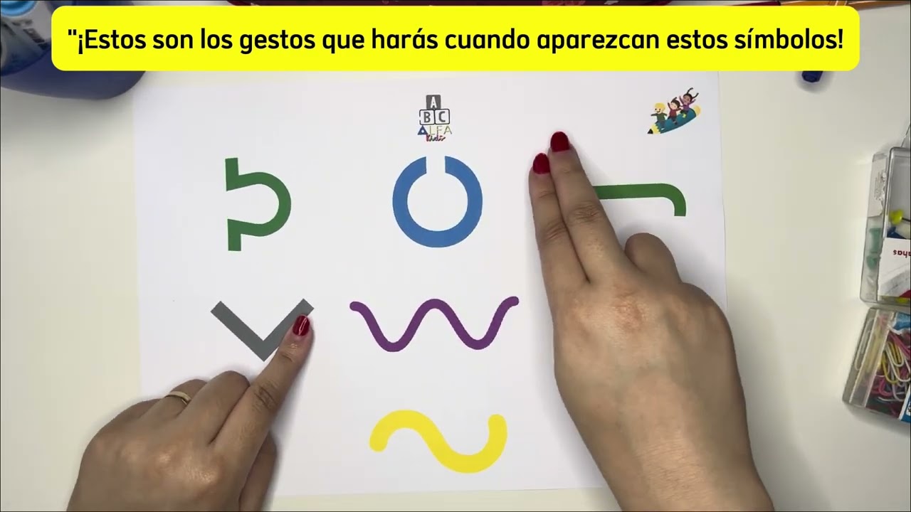 Vídeo con instrucciones - GRAFISMO FONÉTICO