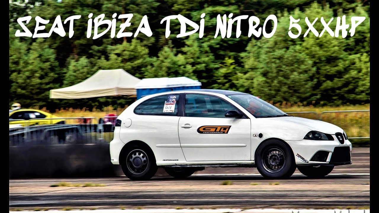SEAT IBIZA 1.9TDI PD NITRO 5xxHP 1250KG @ TURBO 2571...  DRAG RACING PL @ DIESEL STREET FWD|VORY TDI