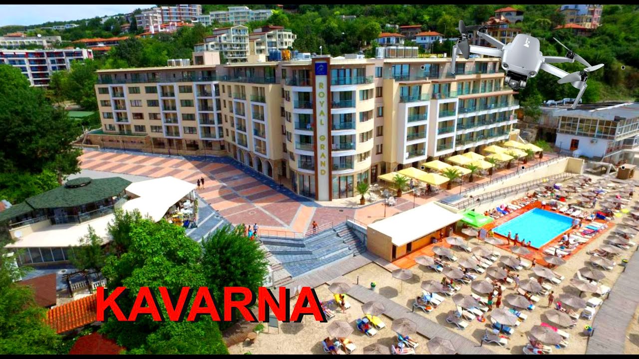 KAVARNA - ROYAL HOTEL & SPA - BULGARIA - DRONE FOOTAGE 4K