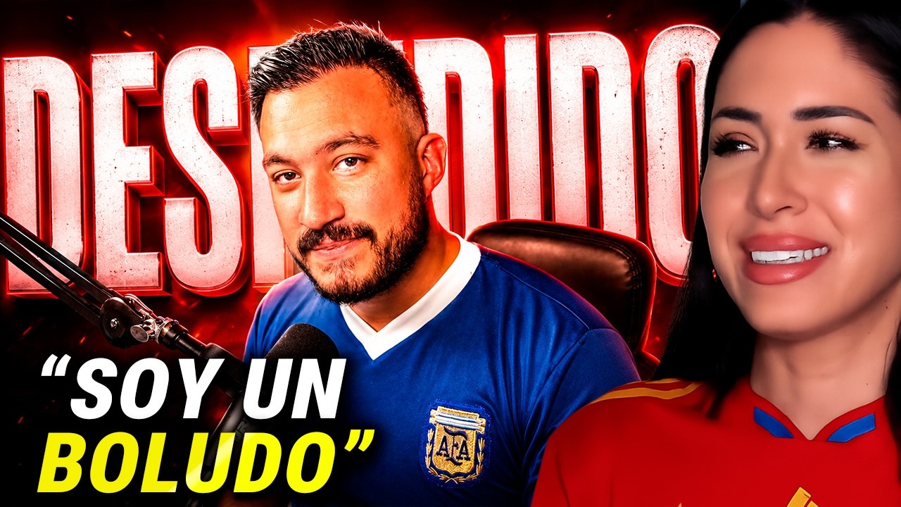 DESPIDEN al STREAMER ARGENTINO que INSULTABA a los ESPA&Ntilde;OLES | Maricel