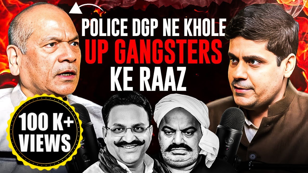 UP SUPER COP VIKRAM SINGH : Unshaken by ATIQ's GUN, Unfazed by RAJIV GANDHI's STATURE | KARAN VERMA