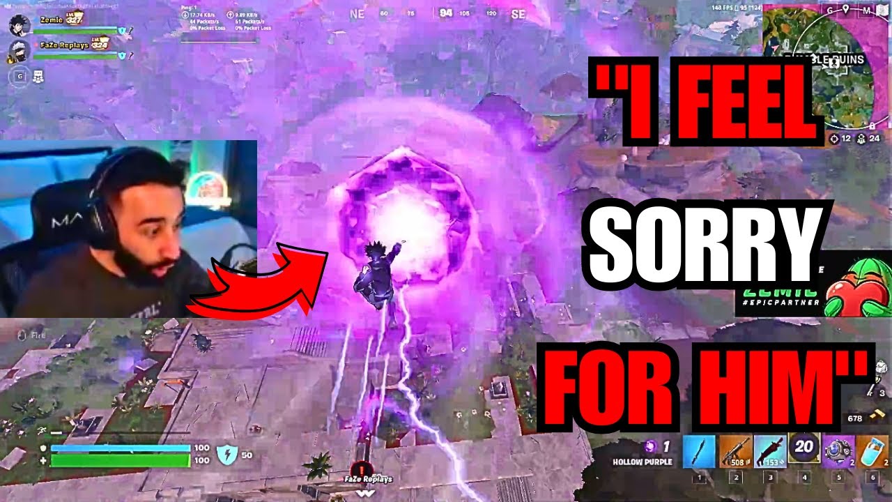 Zemie Uses The MOST Destructive Combo 😳 | Fortnite
